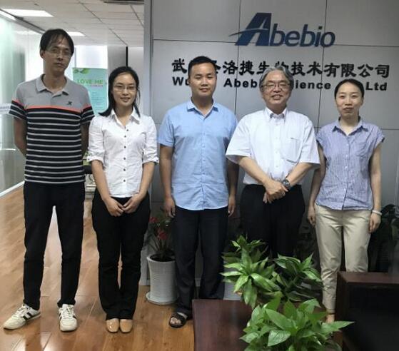 日本TFS公司CEO远藤先生来访Abebio(中国)